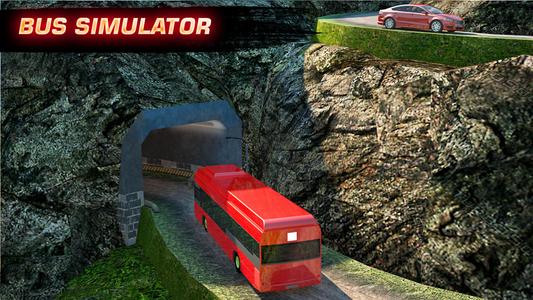 Mountain Road Bus Driving Game