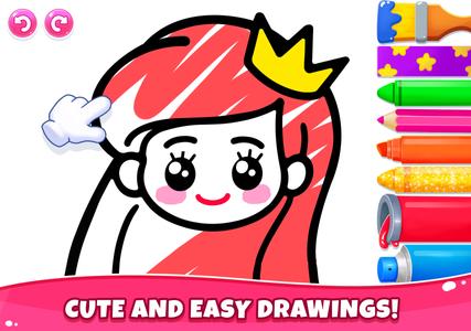 Girls Coloring Games for Kids
