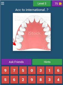 Tooth Numbering Quiz