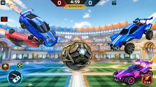 Rocket Car Soccer League Games