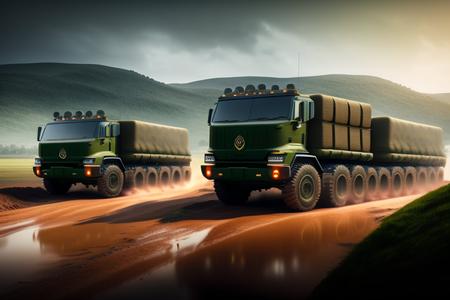 Us Army Transport Truck 3D