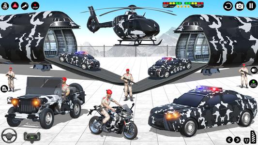 Army Transport Truck Game