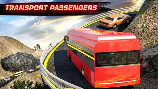 Mountain Road Bus Driving Game