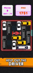 Unblock Puzzle Car Moving Game