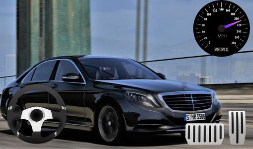 Mercedes S 500 Taxi Simulator