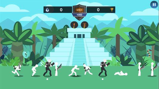 Stickman Warrior: Super Battle