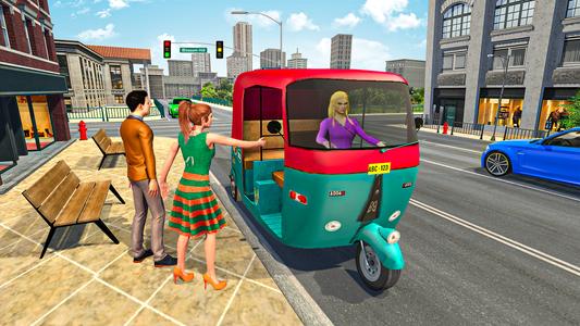 Tuk Tuk Auto Rickshaw Game 3d