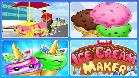 Ice Cream Game, Cake Maker