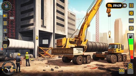 JCB Construction Games Sim 3D