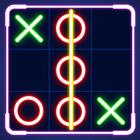 Glowing Tic Tac Toe Battle