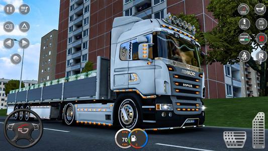 City Euro Truck Simulator 3d