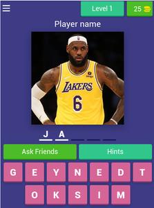 Guess The NBA Player - Quiz