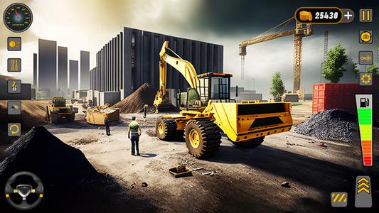 JCB Construction Games Sim 3D