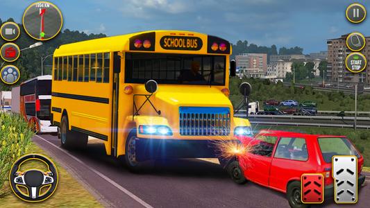 School Bus Simulator Game Kids