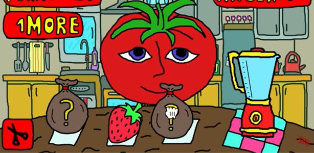 Mr tomatos the hungry coloring