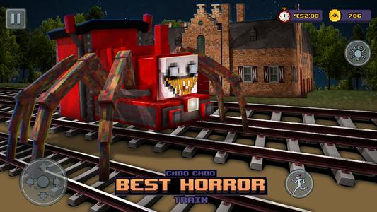 Scary Spider Train Escape Game