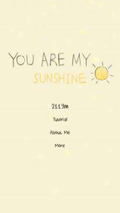 You Are My Sunshine