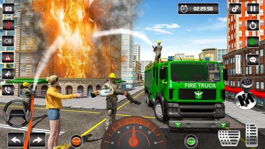 Emergency Fire Truck Game