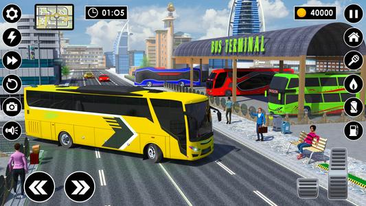 Modern Coach Bus Driving 3d