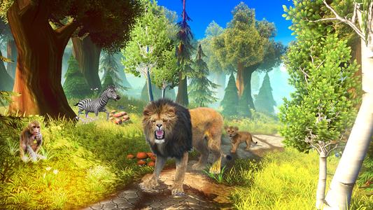 Lion Simulator Jungle Games 3D