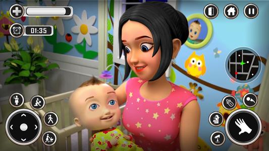 Mom games family simulator 3d