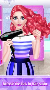 Hair Nail Salon Fashion Games