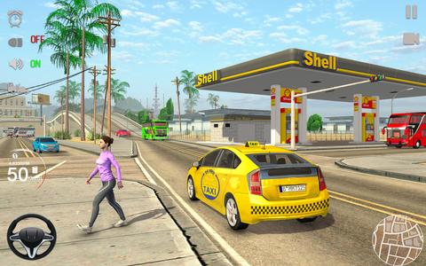 City Car Driving Taxi Games