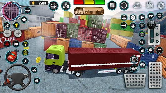 Cargo Truck Parking Games