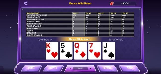 Video Poker Plus