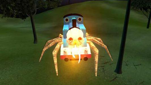 Real Spider Horror Train Game