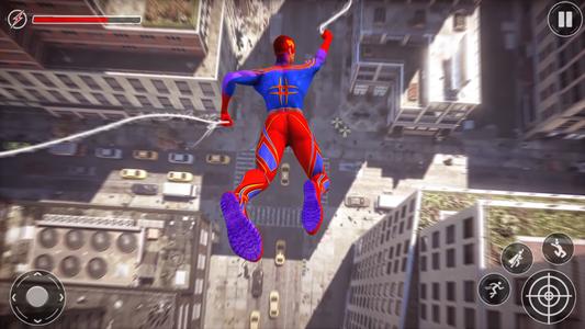 Flying Superhero: Spider Games