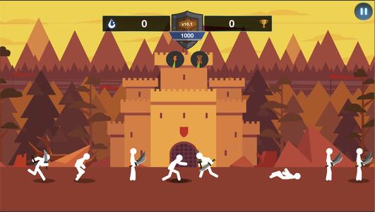 Stickman Warrior: Super Battle