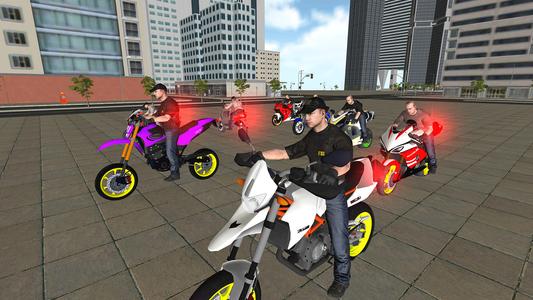 Bike Driving: Police Chase