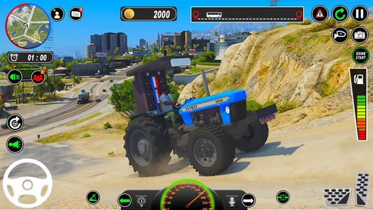 Farming Games 3d-Tractor Games