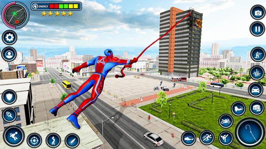 Flying Rope Hero - Spider Game