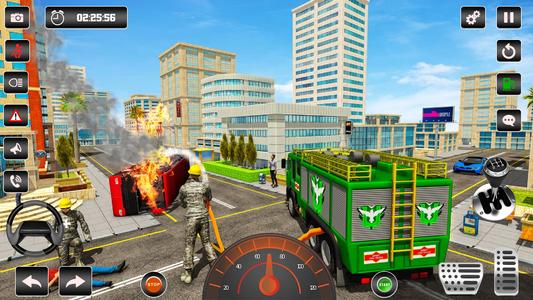 Emergency Fire Truck Game