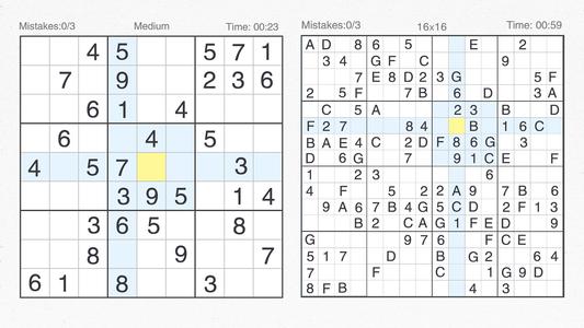 Sudoku-Classic Brain Puzzle