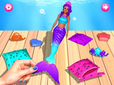 Color Reveal Mermaid Games