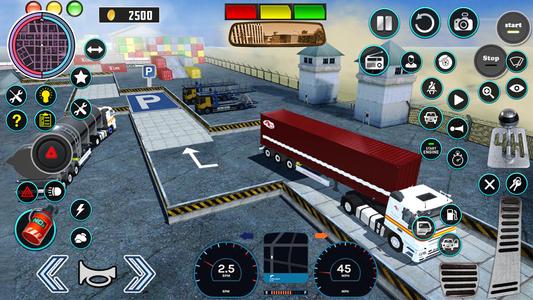 Cargo Truck Parking Games