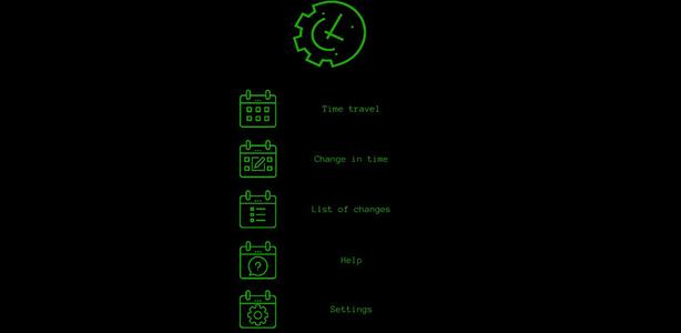 TIME TRAVEL MACHINE SIMULATOR