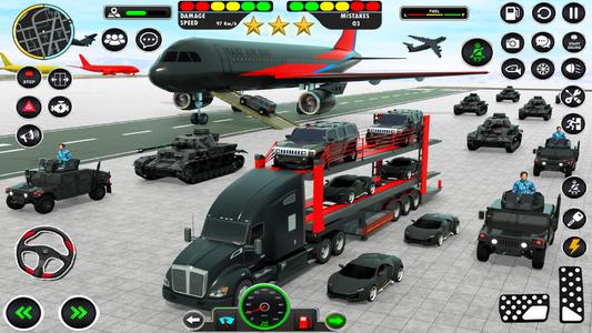 Army Vehicles Transport Games