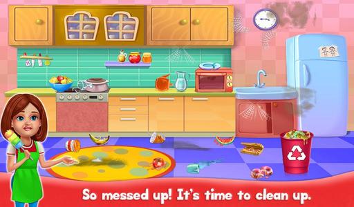 Big Home Cleanup Cleaning Game