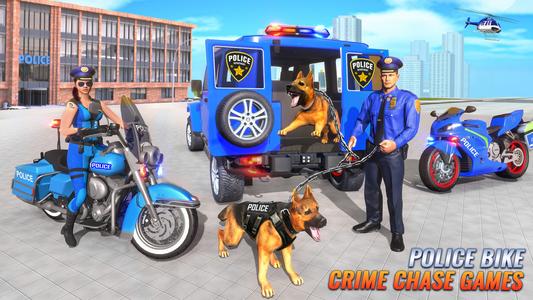 US Police Moto Bike Games