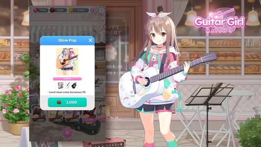 Guitar Girl Match 3