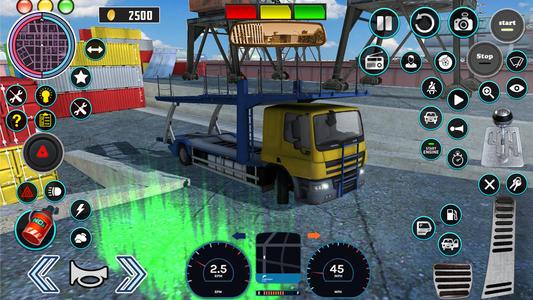 Cargo Truck Parking Games