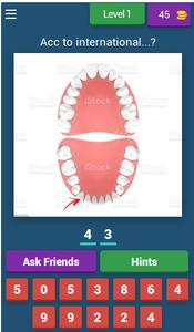 Tooth Numbering Quiz