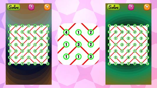 Slant Out: Brain Puzzle Game