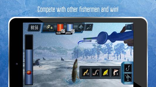 Ice fishing simulator