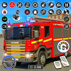 City Rescue Fire Truck Games