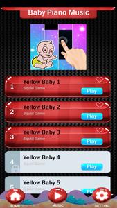 Piano Baby tiles yellow